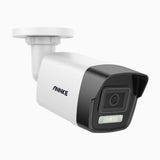 C800 - Cámara de vigilancia PoE exterior de 4K, Doble Luz Visión Nocturna, ángulo de visión 96º, detección de humanos y vehículos, micrófono integrado, compatible con RTSP, versión mejorada