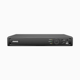 Grabador NVR PoE de 8 Canales 4K, ancho de banda 80 Mbps, admite ONVIF y RTSP, compatible con Amazon Alexa
