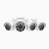 A200 - Cámara CCTV de vigilancia en 1080P HD, Lente de 3.6 MM, Visión Nocturna por Infrarrojos de 20 m, IP66