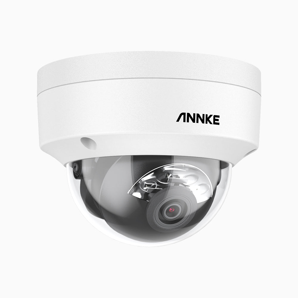 C800 - Cámara de vigilancia PoE exterior de 4K, Doble Luz Visión Nocturna, ángulo de visión 96º, detección de humanos y vehículos, micrófono integrado, compatible con RTSP, versión mejorada