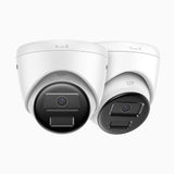 C300 - 2 X Cámara de vigilancia IP PoE exterior de 3MP, visión nocturna EXIR 2.0, detección de movimiento, H.265+, impermeabilidad IP67
